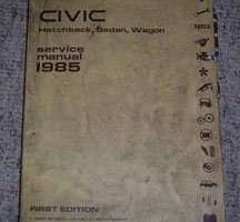 1985 Honda Civic Service Manual