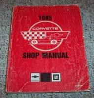 1985 Chevrolet Corvette Shop Service Repair Manual