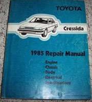 1985 Toyota Cressida Service Repair Manual