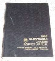 1985 Oldsmobile Delta 88 Royale Service Manual