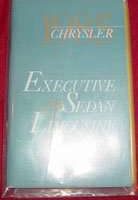 1985 Chrysler Executive Owner's Manual