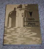 1985 Pontiac Fiero Owner's Manual