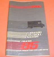 1985 GMC Forward Control Chassis Owner's Manual