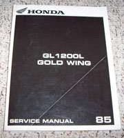 1985 Honda Goldwing GL1200L Service Manual