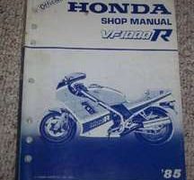 1985 Honda VF1000R Motorcycle Shop Service Manual
