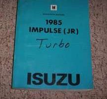 1985 Isuzu Impulse Turbo Service Manual