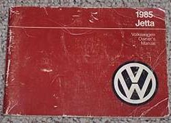 1985 Volkswagen Jetta Owner's Manual