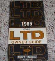 1985 Ford LTD Owner's Manual