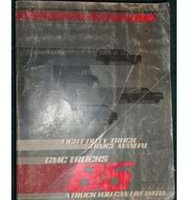 1985 GMC Full Size Jimmy Service Manual