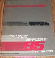 1985 GMC Medium & Heavy Duty Truck Unit Repair Manual