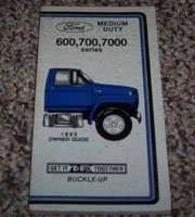 1985 Ford B-Series Truck Owner's Manual