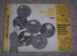 1985 Mercury Capri Electrical & Vacuum Troubleshooting Manual