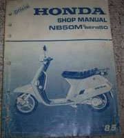 1985 Honda Aero50 NB50M Service Manual