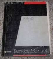 1985 Dodge Ram 50 Service Manual