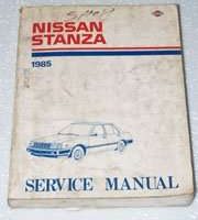 1985 Nissan Stanza Service Manual