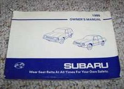 1985 Subaru 1600 & 1800 Owner's Manual