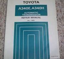 1986 Toyota Supra A340E & A340H Automatic Transmission Service Repair Manual