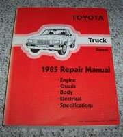 1985 Toyota Truck Diesel Service Repair Manual