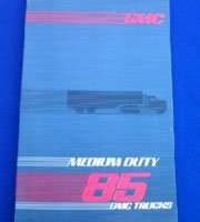 1985 GMC Medium Duty Trucks Owner's Manual