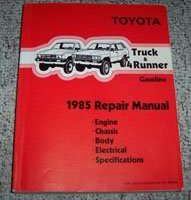 1985 Toyota Truck & 4Runner Gasoline Service Manual