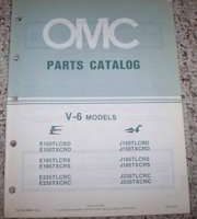 1985 Johnson Evinrude OMC Outboards 150, 185 & 235 HP V-6 Models Parts Catalog