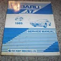 1985 Subaru XT Service Manual