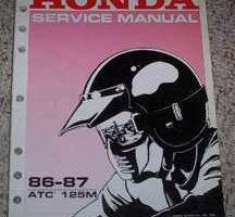 1986 Honda ATC 125M Service Manual