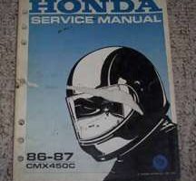 1986 Honda CMX450C Service Manual