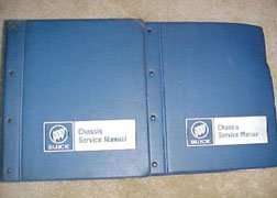 1986 Buick Grand National Chassis Shop Service Repair Manual Binder Set Vol. 1-2