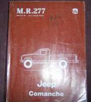 1988 Jeep Comanche Shop Service Repair Manual