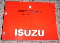 1986 Isuzu Trooper II Parts Catalog