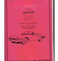 1987 Jaguar XJ-S Hess & Eisenhardt Convertible Service Manual