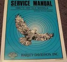 1988 Harley-Davidson XLH Models Service Manual