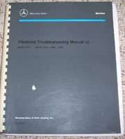 1988 Mercedes Benz 260E Electrical Troubleshooting Manual