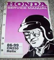 1990 Honda Helix CN250 Service Manual