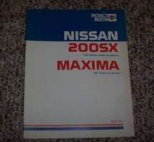 1986 Nissan 200SX & Maxima Product Bulletin Manual