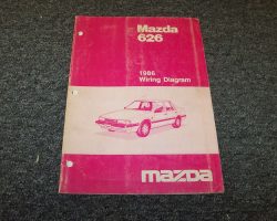 1986 Mazda 626 Wiring Diagram Manual