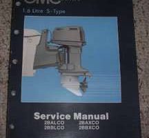 1986 OMC Sea Drive 1.6L S Type Service Manual