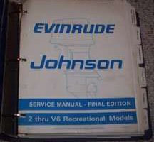 1985 Johnson Evinrude 30 HP Models Service Manual