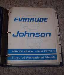 1985 Johnson Evinrude 115 HP Models Service Manual