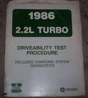 1986 Dodge Omni 2.2L Turbo Engines Driveablity Test Procedures