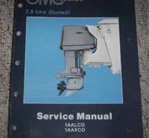 1986 OMC Sea Drive 2.6L Ducted Service Manual