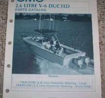 1986 OMC Sea Drive 2.6L V-6 Ducted Parts Catalog
