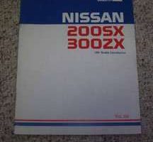 1986 Nissan 200SX & 300ZX Product Bulletin Manual