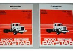 1986 International 5050 & 5070 5000 PayStar Truck Chassis Service Repair Manual CTS-4220