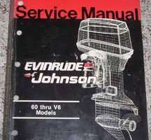1986 Johnson Evinrude 175 HP Models Service Manual