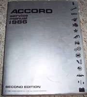 1986 Honda Accord Service Manual