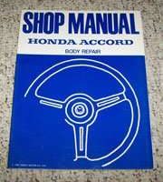 1986 Honda Accord Body Repair Manual