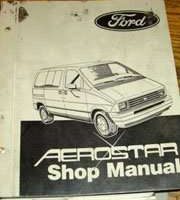 1986 Ford Aerostar Service Manual