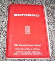 1986 Chevrolet Camaro Owner's Manual